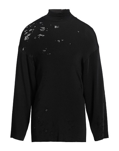 BALENCIAGA Col roulé Noir 87% Viscose, 10% Polyamide, 3% Élasthanne