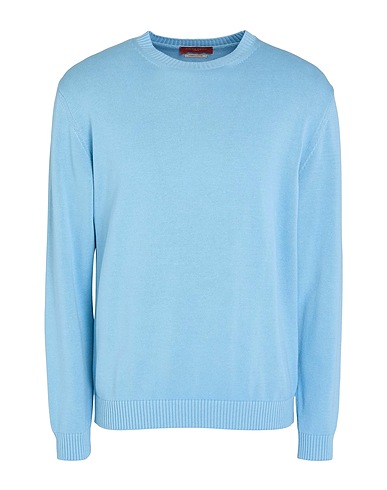 DANIELE FIESOLI Sweater Sky blue 100% Cotton
