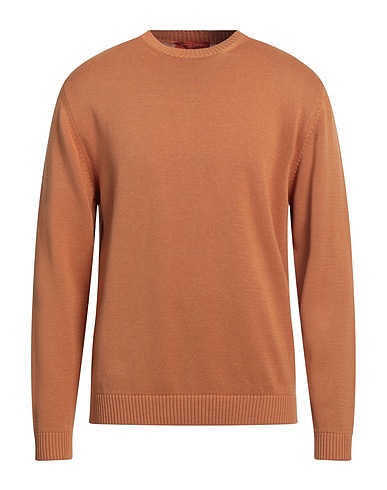 DANIELE FIESOLI Jumper Camel 100% Cotton