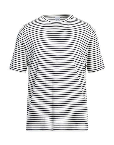 ASPESI Pullover Weiß 85% Baumwolle, 10% Seide, 5% Leinen