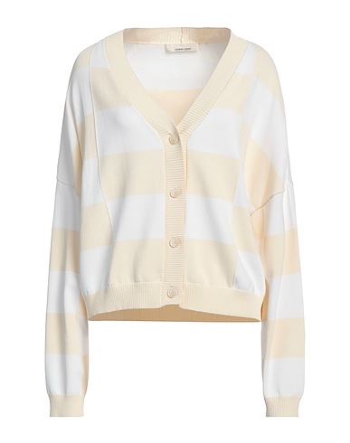 LIVIANA CONTI Cardigan Cream 65% Viscose, 35% Polyamide