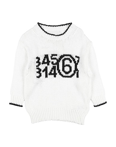 MM6 MAISON MARGIELA Jumper White 95% Cotton, 5% Nylon