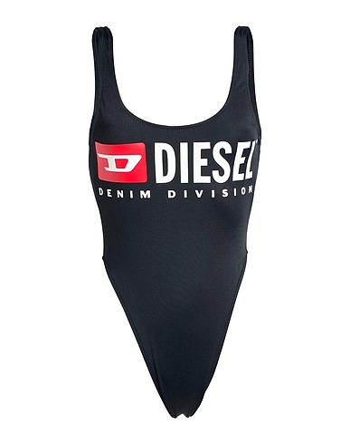 DIESEL One-piece swimsuits Black 78% Nylon, 22% Elastane