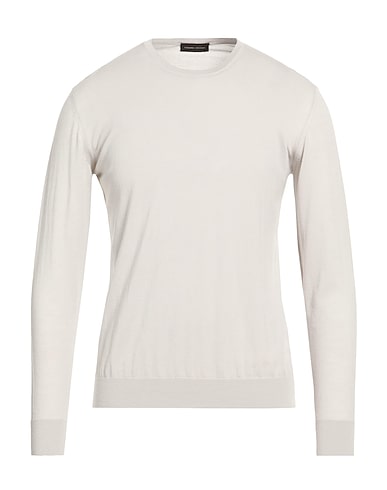 ROBERTO COLLINA Свитер GRIGIO CHIARO 100% Шерсть мериноса