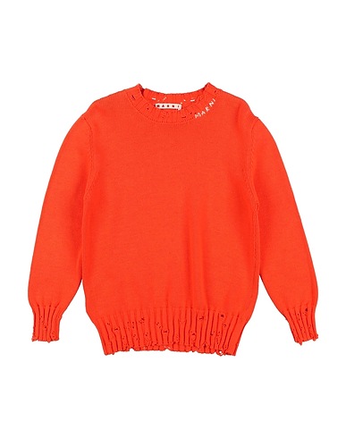 MARNI Sweater Orange 100% Cotton