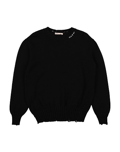 MARNI プルオーバー ブラック コットン 100%