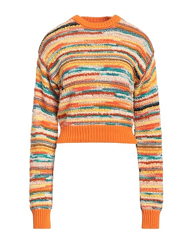 ALANUI Sweater Orange 73% Cotton, 18% Polyamide, 5% Polyester, 4% Linen
