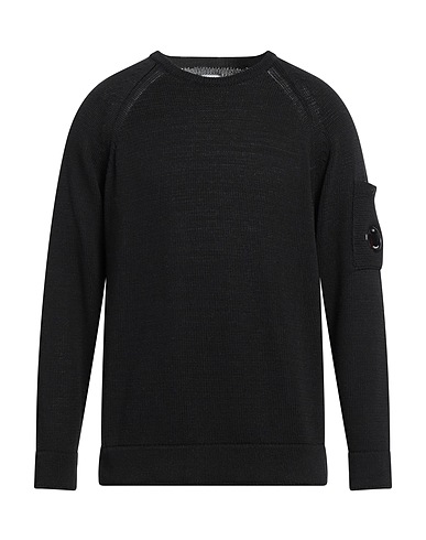 C.P. COMPANY Jumper Black 100% Cotton