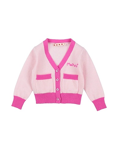 MARNI Cardigan Rosa chiaro 70% Lana, 30% Cachemire