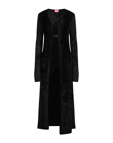 DIESEL Cardigan Black 72% Rayon, 28% Nylon