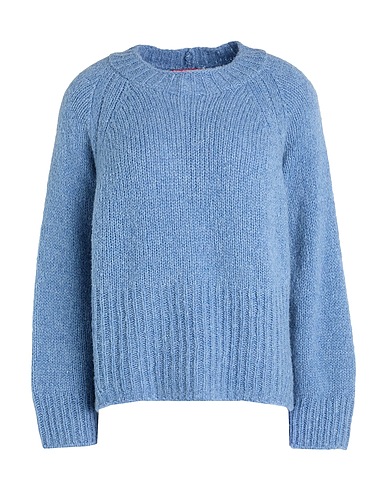 MAX&Co. Jumper JOSEF
 Slate blue 57% Wool, 25% Cashmere, 18% Polyamide