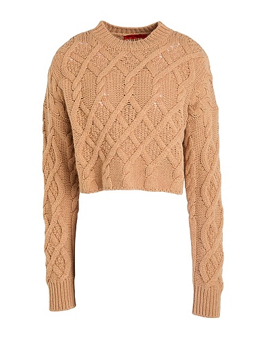 MAX&Co. Sweater APE Camel 100% Wool