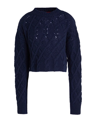 MAX&Co. Jumper APE Navy blue 100% Wool