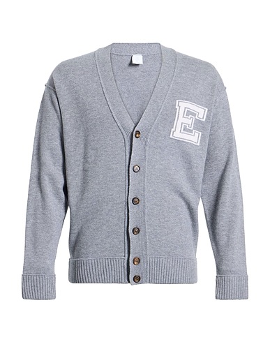 ELEVENTY Cardigan PLATINUM Grey 100% Wool