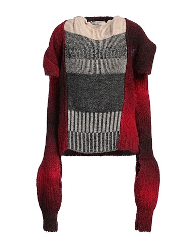 VIVIENNE WESTWOOD Sweater Burgundy 58% Alpaca wool, 32% Polyamide, 6% Wool, 4% Acrylic