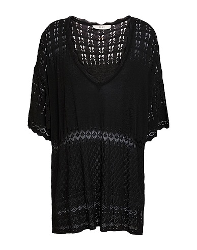 AKEP Pullover Nero 88% Viscosa, 12% Poliestere
