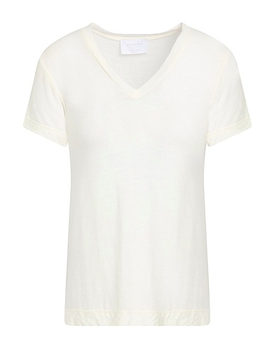 DANIELE FIESOLI Pullover Off white 96% Lino, 4% Elastan