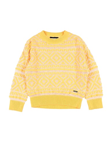 DSQUARED2 Jumper Yellow 68% Cotton, 32% Linen