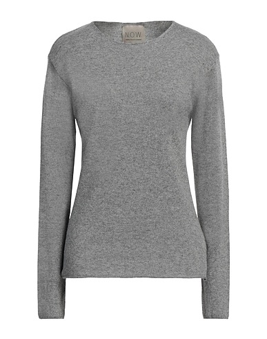 N.O.W. ANDREA ROSATI CASHMERE Jumper Grey 30% Cashmere, 30% Wool, 20% Viscose, 20% Nylon