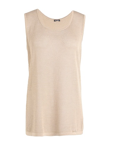 KITON Jumper Sand 100% Silk