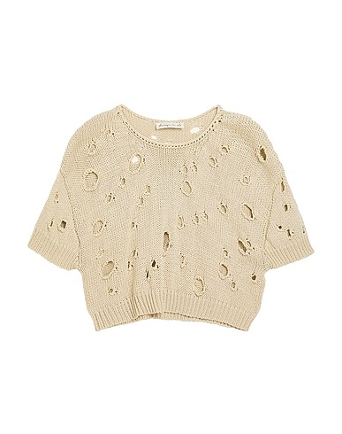 PDR PHISIQUE DU ROLE プルオーバー ベージュ コットン 100%