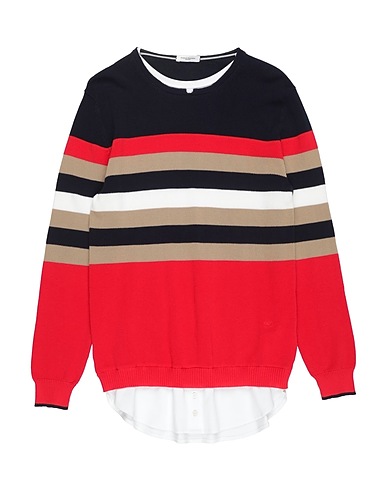 PAOLO PECORA Jumper Midnight blue 100% Cotton