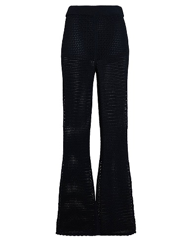 MOSCHINO JEANS Casual trouser Navy blue 100% Polyester