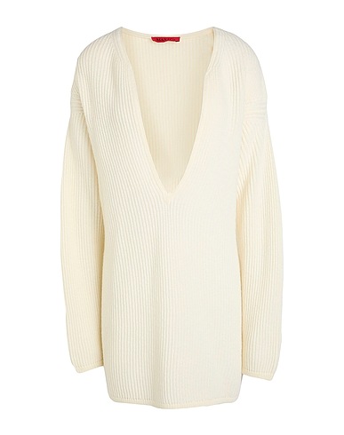 MAX&Co. Pullover GLAUCO
 Ivoire 80% Laine vierge, 20% Polyamide