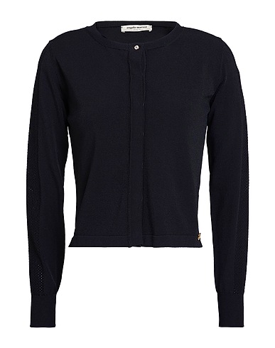 ANGELO MARANI Cardigan Black 75% Viscose, 25% Polyester