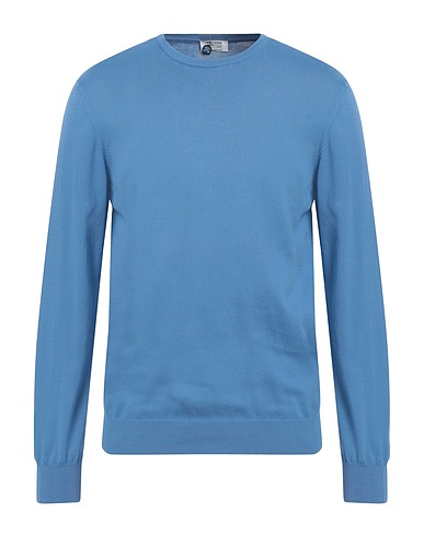 HERITAGE Pullover Blu chiaro 100% Cotone