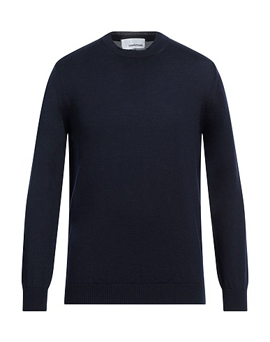 COSTUMEIN Pullover Nachtblau 100% Schurwolle