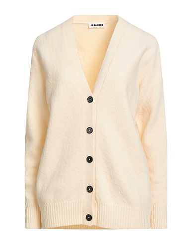 JIL SANDER Cardigan Cream 100% Wool