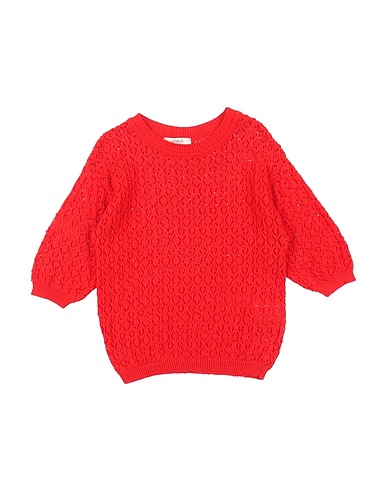VICOLO Jumper Red 50% Cotton, 50% Acrylic