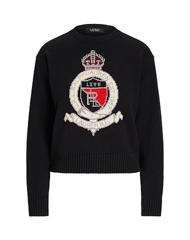 LAUREN RALPH LAUREN Jumper Black 100% Cotton