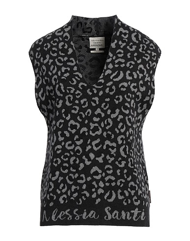 ALESSIA SANTI Jumper Charcoal 85% Cotton, 15% Wool