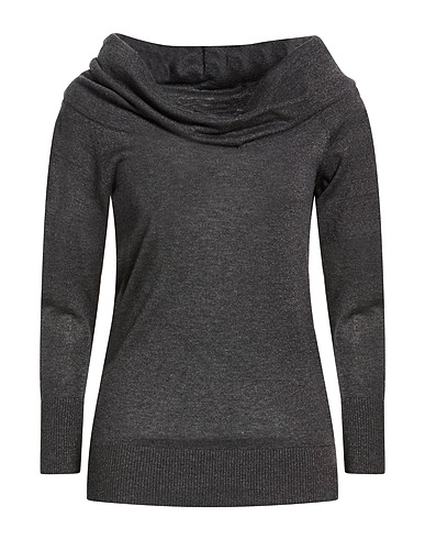 ALESSIA SANTI Jersey GRIGIO 42% Poliéster, 28% Lana, 19% Acrílico, 6% Fibra metálica, 5% Poliamida