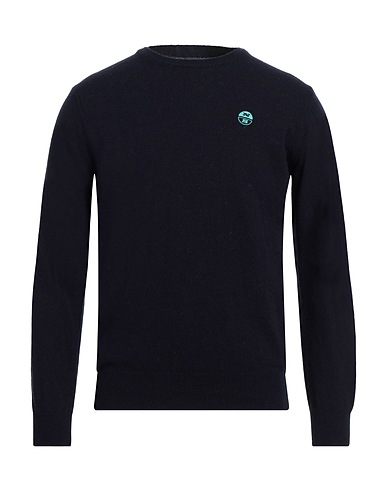 NORTH SAILS Pullover Blu notte 80% Lana, 20% Poliammide