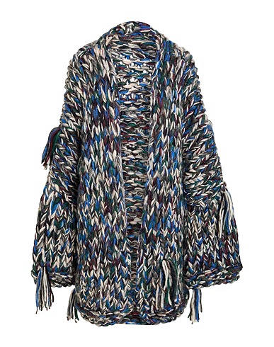 WUNDERCAMERA WARDROBE Cardigan Grey 68% Baby alpaca wool, 22% Polyamide, 10% Merino Wool