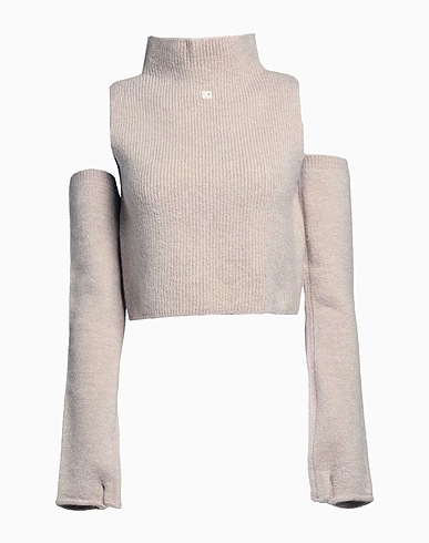 LOW CLASSIC Polo neck 74% Mohair wool, 25% Polyamide, 1% Elastane