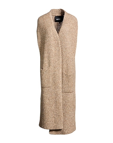 NATAN Cardigan Taupe 60% Cotton, 15% Polyacrylic, 14% Alpaca wool, 6% Polyamide, 5% Merino Wool