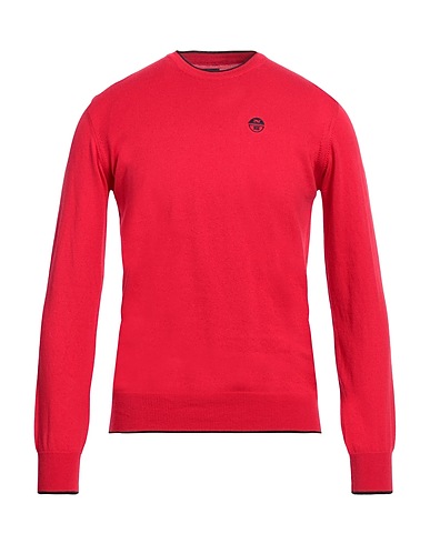 NORTH SAILS Jumper Red 95% Cotton, 5% Cashmere