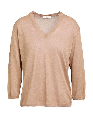 ZANONE Sweater Light brown 75% Viscose, 25% Polyester