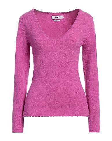 NOTSHY Maglia in Cachemire Malva 99% Cachemire, 1% Elastan