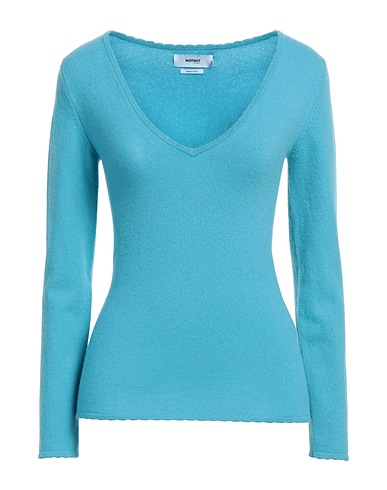 NOTSHY Cashmere jumper Azure 99% Cashmere, 1% Elastane