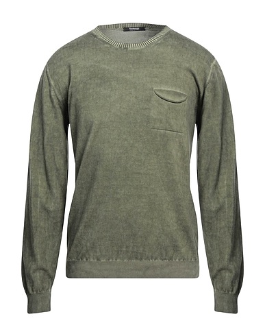 BOMBOOGIE Pullover Salbeigrün 100% Baumwolle