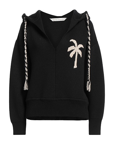 PALM ANGELS Jumper Black 35% Polyamide, 30% Wool, 30% Viscose, 5% Cashmere
