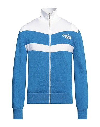 MISSONI Cardigan SPORT Azure 100% Cotton
