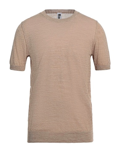 BARK Pullover Beige 55% Lino, 45% Poliestere