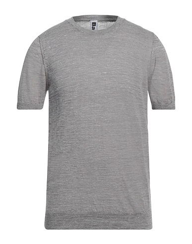 BARK Pullover Grigio chiaro 55% Lino, 45% Poliestere