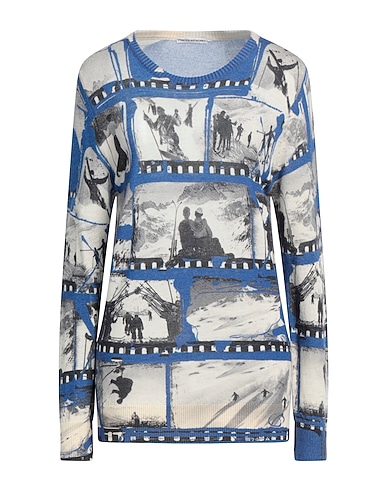 B.A. PRINTED ARTWORKS Jumper Ivory 70% Merino Wool, 20% Silk, 10% Cashmere